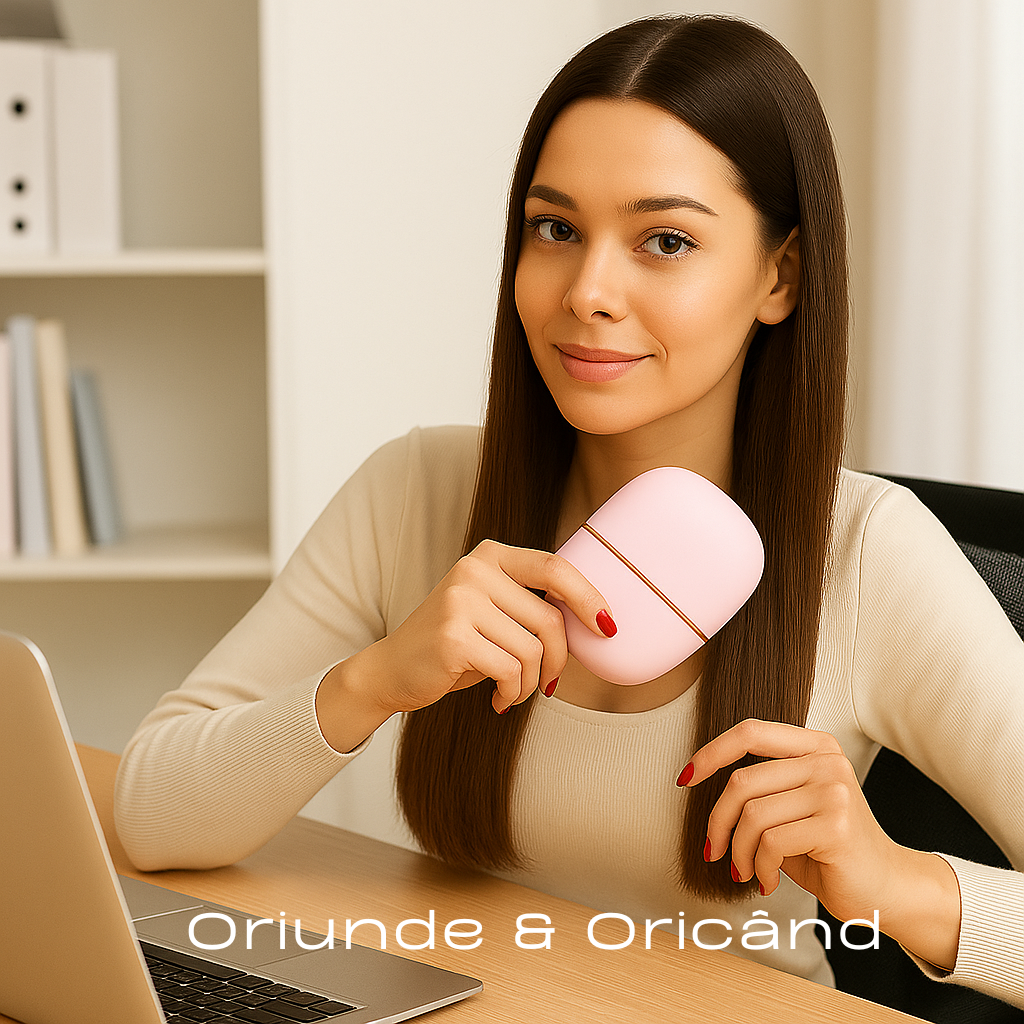 Mini Placă Portabilă Pentru Îndreptat Părul – Oriunde & Oricând